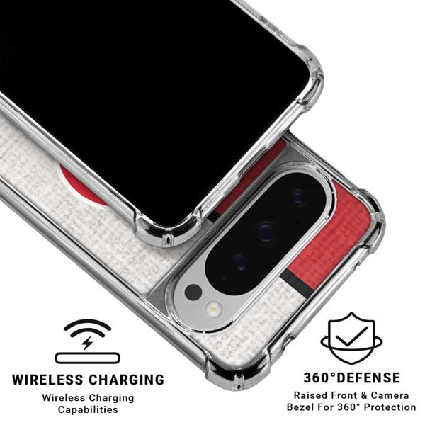 NBA Atlanta Hawks Canvas Google Pixel 10 Pro Clear Case