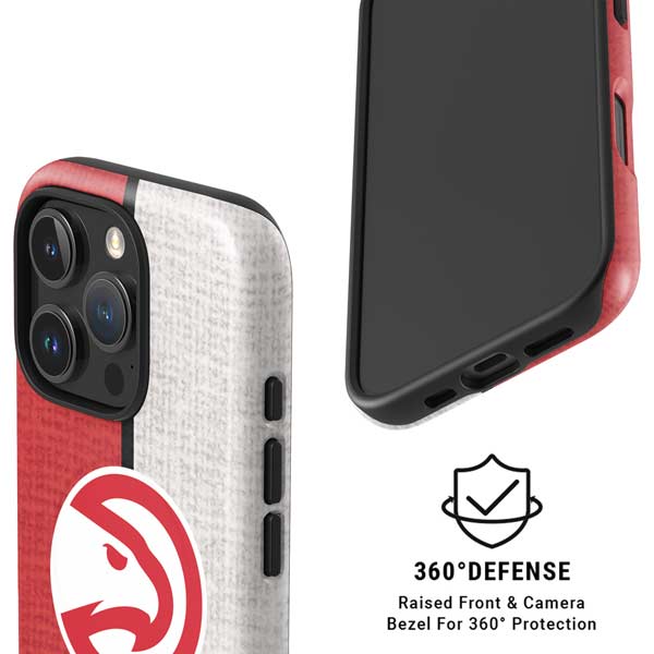 NBA Atlanta Hawks Canvas iPhone 16 Pro Max Magsafe Impact Case