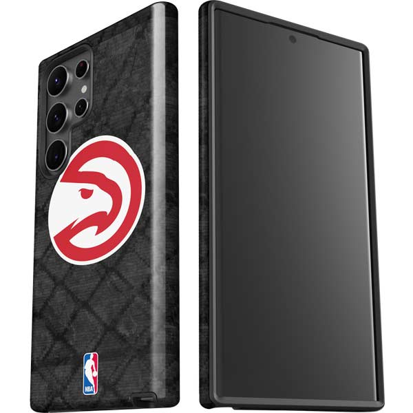 NBA Atlanta Hawks Dark Rust Galaxy S23 Ultra Pro Case