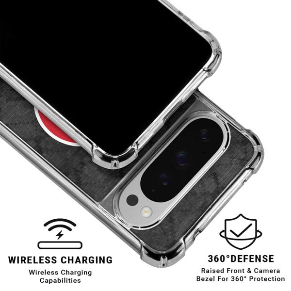 NBA Atlanta Hawks Dark Rust Google Pixel 10 Pro Clear Case