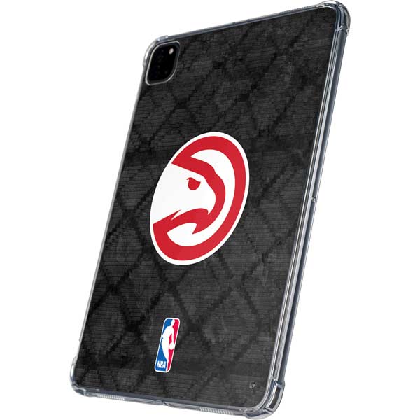 NBA Atlanta Hawks Dark Rust iPad Pro 11in (2024) Clear Case