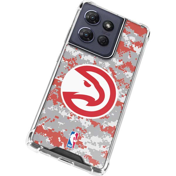 NBA Atlanta Hawks Digi Camo Moto G 5G (2025) Clear Case