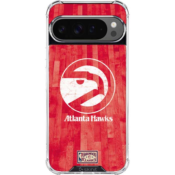 NBA Atlanta Hawks Hardwood Classics Google Pixel 10 Pro XL Clear Case