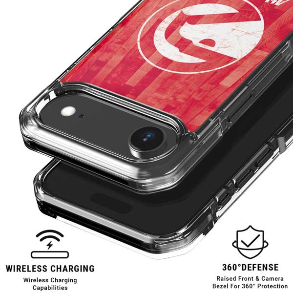 NBA Atlanta Hawks Hardwood Classics iPhone 17 Air Clear Case
