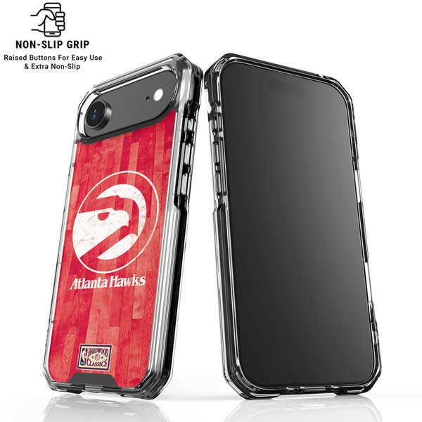 NBA Atlanta Hawks Hardwood Classics iPhone 17 Air Clear Case