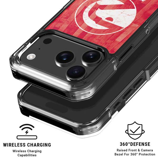 NBA Atlanta Hawks Hardwood Classics iPhone 17 Pro Clear Case
