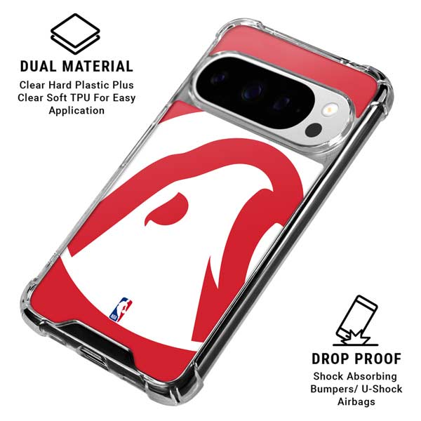 NBA Atlanta Hawks Largo Logo Google Pixel 10 Pro XL Clear Case