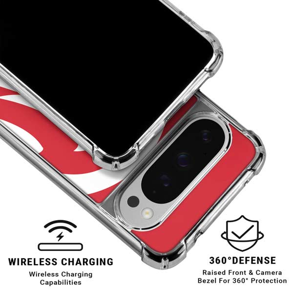 NBA Atlanta Hawks Largo Logo Google Pixel 10 Pro XL Clear Case
