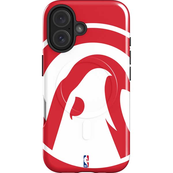 NBA Atlanta Hawks Largo Logo iPhone 16 Magsafe Impact Case