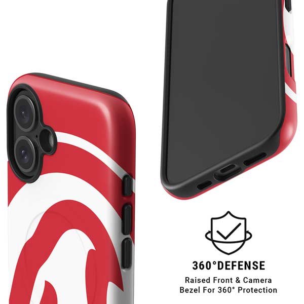 NBA Atlanta Hawks Largo Logo iPhone 16 Magsafe Impact Case