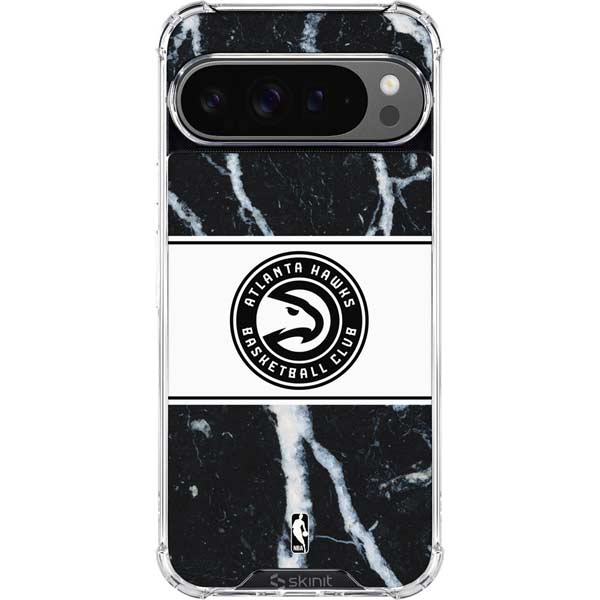 NBA Atlanta Hawks Marble Google Pixel 10 Pro Clear Case