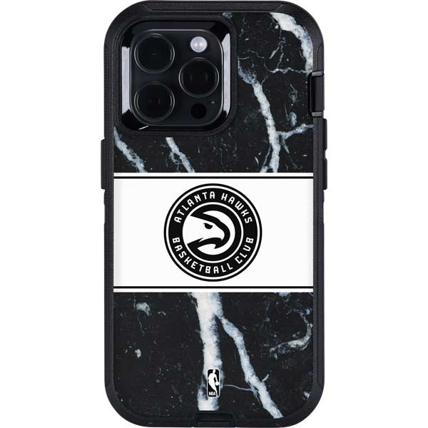 NBA Atlanta Hawks Marble Otterbox Defender iPhone Skin