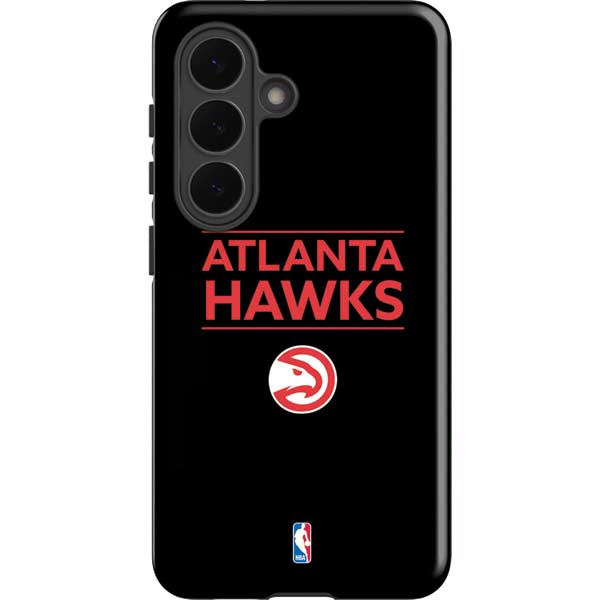 NBA Atlanta Hawks Standard - Black Galaxy S26 Impact Case