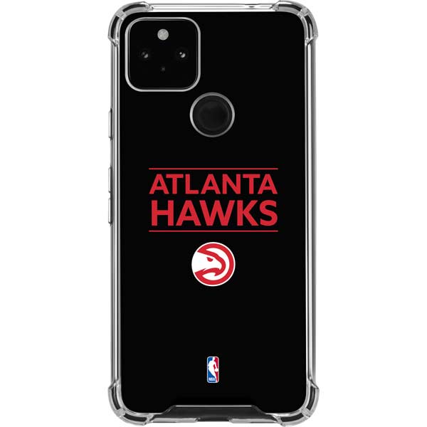 NBA Atlanta Hawks Standard - Black Pixel Cases