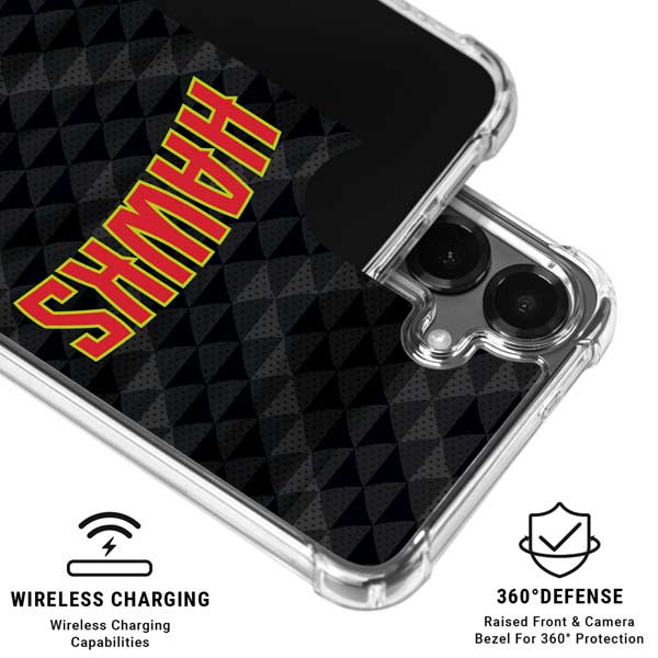 NBA Atlanta Hawks Team Jersey Galaxy S26 Clear Case