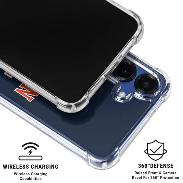 Auburn University AU Galaxy S25 FE Clear Case