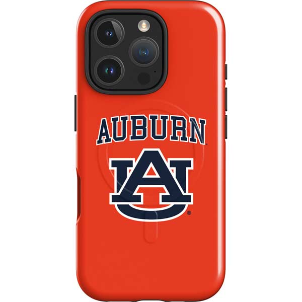 Auburn University AU Orange iPhone 16 Pro Magsafe Impact Case