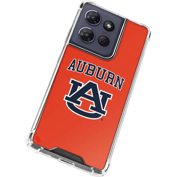 Auburn University AU Orange Moto G Play 5G (2025) Clear Case