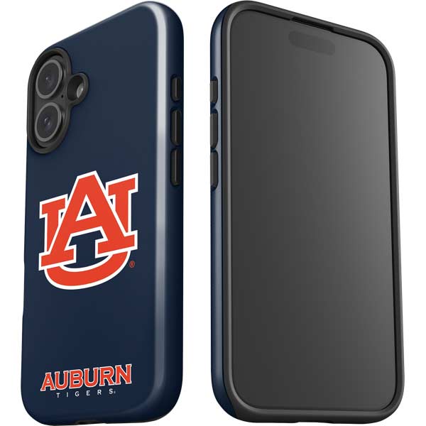 Auburn University Logo Blue iPhone 17 Impact Case