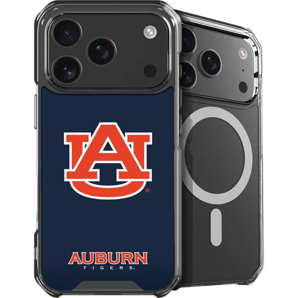 Auburn University Logo Blue iPhone 17 Pro MagSafe Case