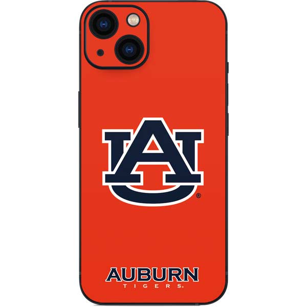 Auburn University Logo Orange iPhone 15 Skin