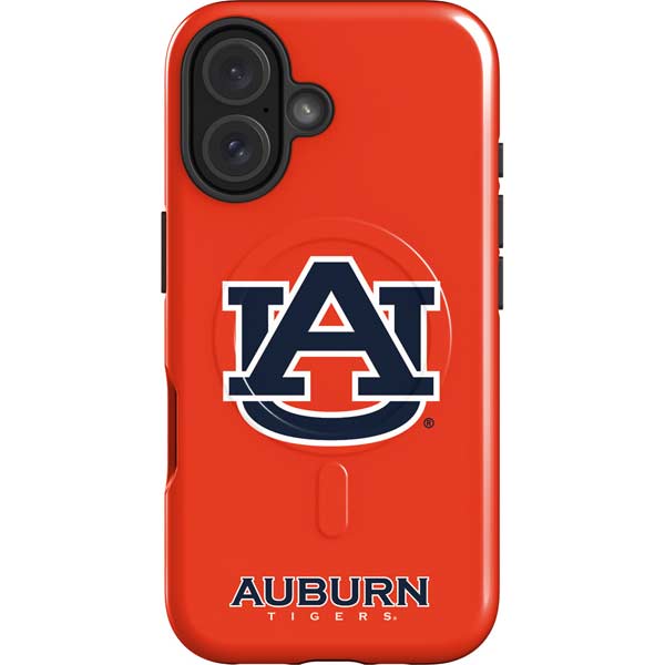 Auburn University Logo Orange iPhone 16 Magsafe Impact Case