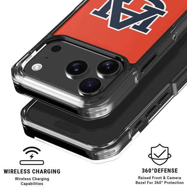 Auburn University Logo Orange iPhone 17 Pro Max MagSafe Case