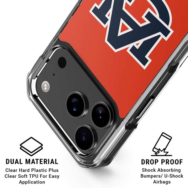 Auburn University Logo Orange iPhone 17 Pro Max MagSafe Case