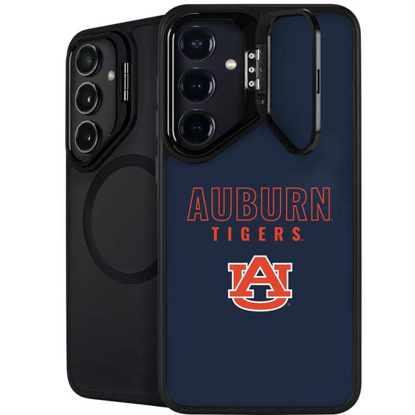 Auburn University Tigers Outline Galaxy S26 Kickstand Case