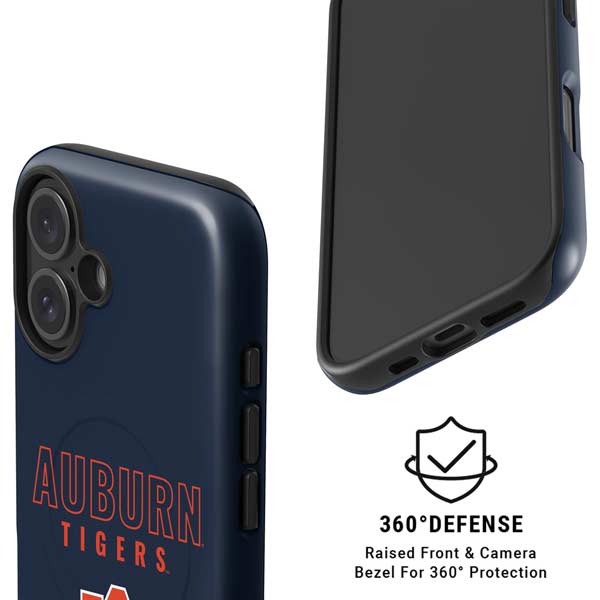 Auburn University Tigers Outline iPhone 16 Magsafe Impact Case