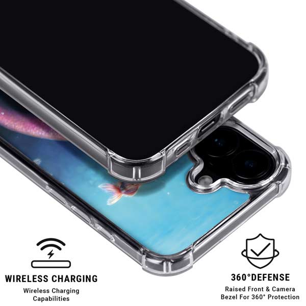 Aurelia Mermaid with Fish by Rachel Anderson iPhone 17 MagSafe Case
