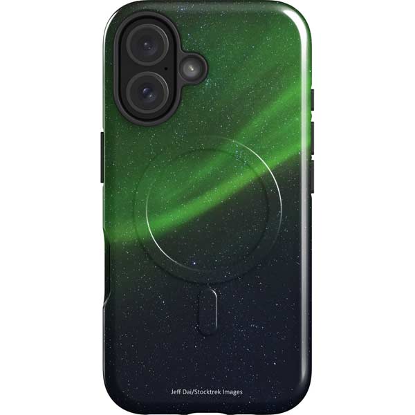 StockTrek Aurora Borealis Dances Above the Arctic Ocean iPhone 16 Magsafe Impact Case