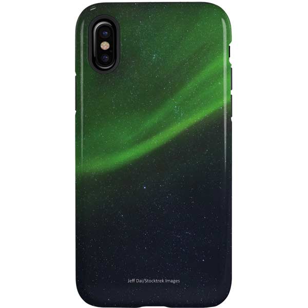 StockTrek Aurora Borealis Dances Above the Arctic Ocean iPhone XS Pro Case