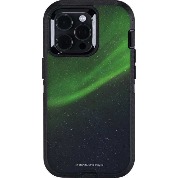 StockTrek Aurora Borealis Dances Above the Arctic Ocean Otterbox Defender iPhone Skin