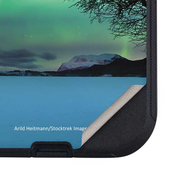 StockTrek Aurora Borealis over a lake in Norway Otterbox Defender iPhone Skin