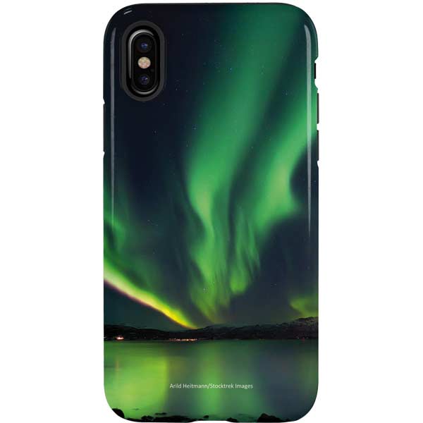StockTrek Aurora Borealis Over Tjeldsundet in Norway iPhone XS Pro Case
