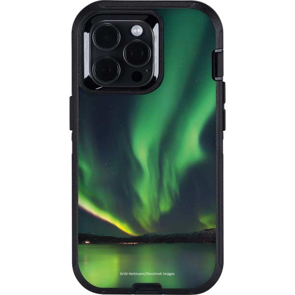 StockTrek Aurora Borealis Over Tjeldsundet in Norway Otterbox Defender iPhone Skin