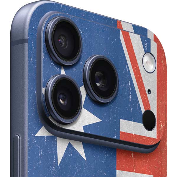 Australia Flag Distressed iPhone 17 Pro Skin