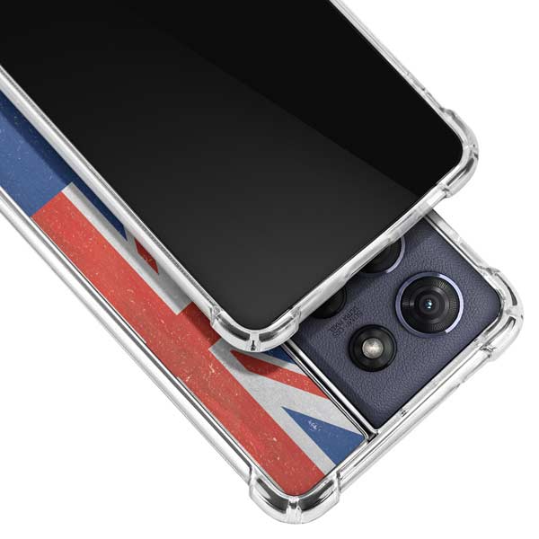 Australia Flag Distressed Moto G Power 5G (2025) Clear Case