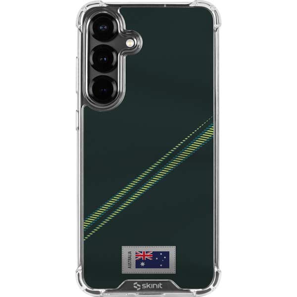 Australia Soccer Flag Galaxy S26 Plus Clear Case