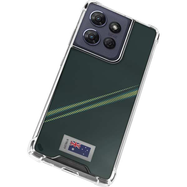 Australia Soccer Flag Moto G 5G (2025) Clear Case