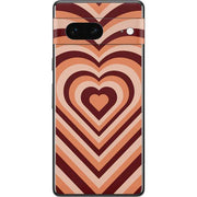 Autumn Heart Pattern Pixel Skins