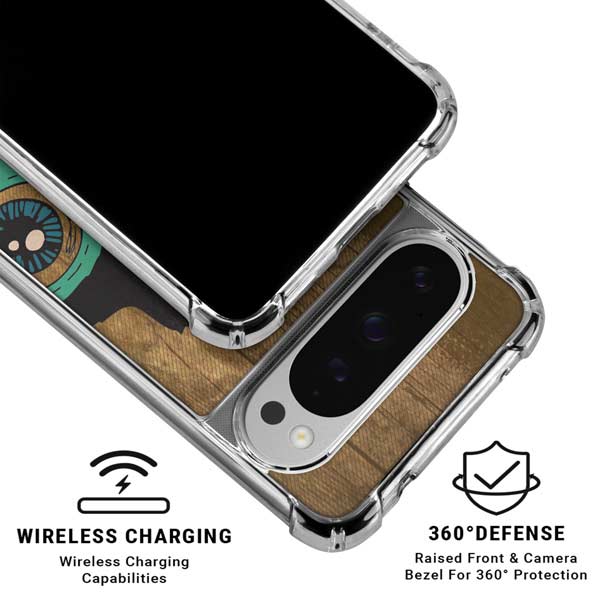 Autumn Owl Google Pixel 10 Pro Clear Case