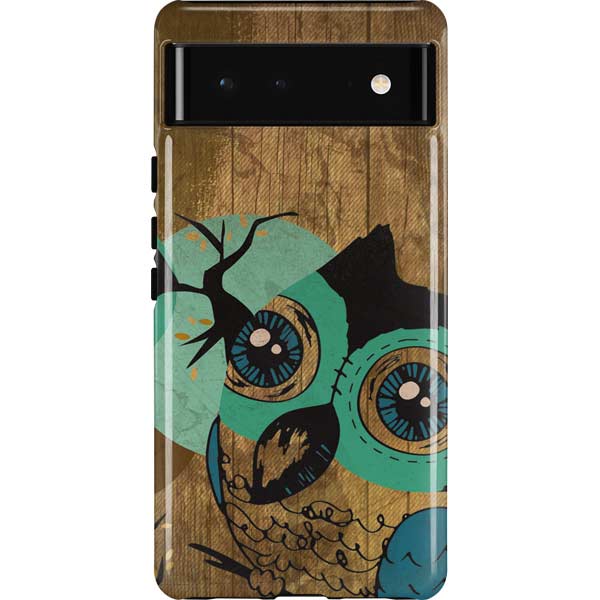 Autumn Owl Pixel Cases