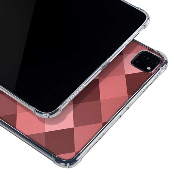 Autumn Red Geometric iPad Cases