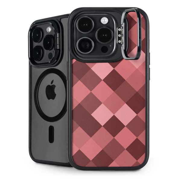 Autumn Red Geometric iPhone Cases