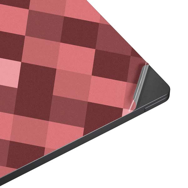 Autumn Red Geometric Surface Laptop 7 13.8in Skin