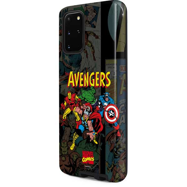 Marvel Classic Comics Avengers Assemble Galaxy S20 Plus Pro Case