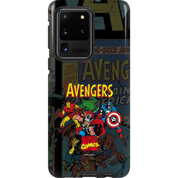 Marvel Classic Comics Avengers Assemble Galaxy S20 Ultra 5G Pro Case