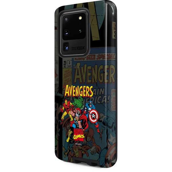 Marvel Classic Comics Avengers Assemble Galaxy S20 Ultra 5G Pro Case